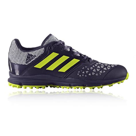 Adidas Zone Dox 2.0s Hockeyschuhe für Herren, Blau/Gelb